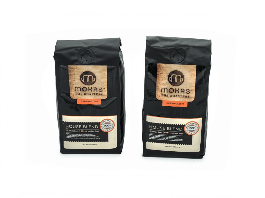 Mokas Medium Roast Coffee 3 Month Coffee Club or 6 Month Coffee Club options